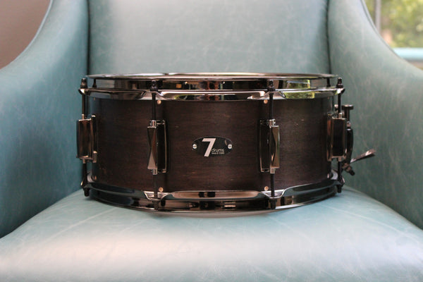 7drums 4 Piece Kit | Texas Aged Ebony Stain | Black Nickel