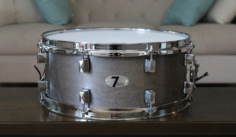 7drums 6x12 "Napoleon" Snare Drum | Texas Aged Summit Blue Stain