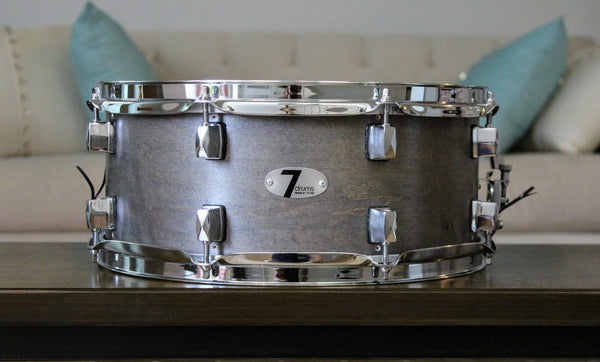 7drums 6x12 "Napoleon" Snare Drum | Texas Aged Summit Blue Stain