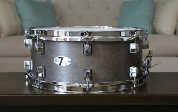 7drums 6x12 "Napoleon" Snare Drum | Texas Aged Summit Blue Stain