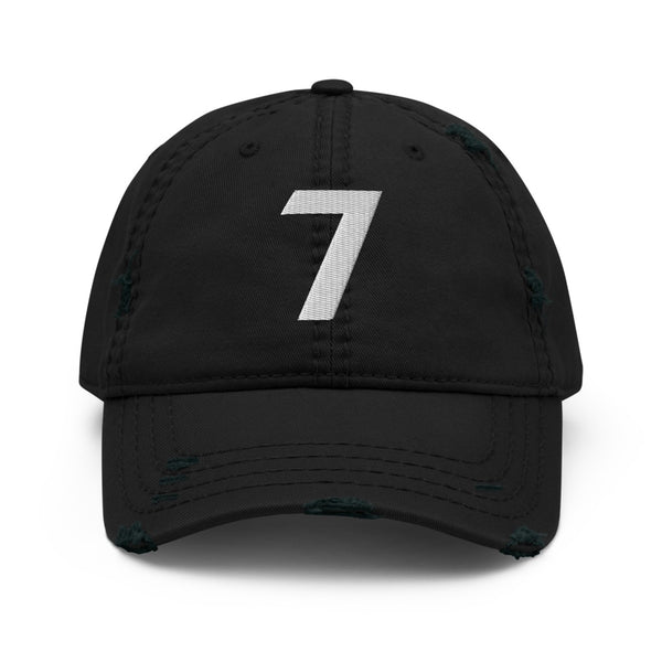 7drums "7" Distressed Hat