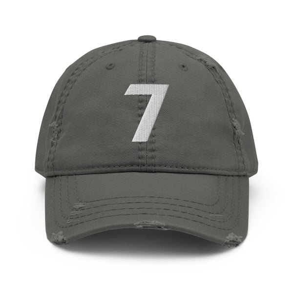 7drums "7" Distressed Hat