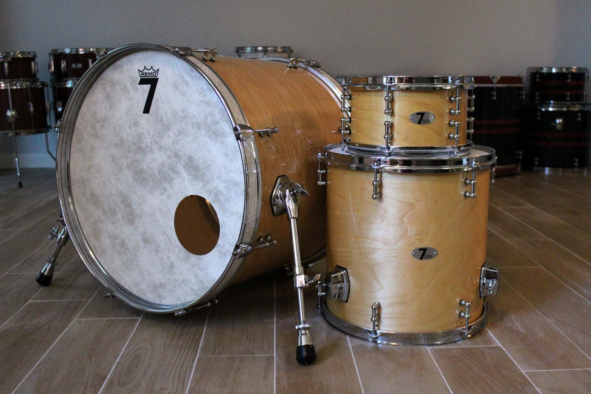 7drums 3 Piece Kit | Texas Aged Natural