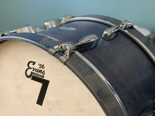 7drums 3 Piece Club Kit | Texas Aged Summit Blue | Chrome