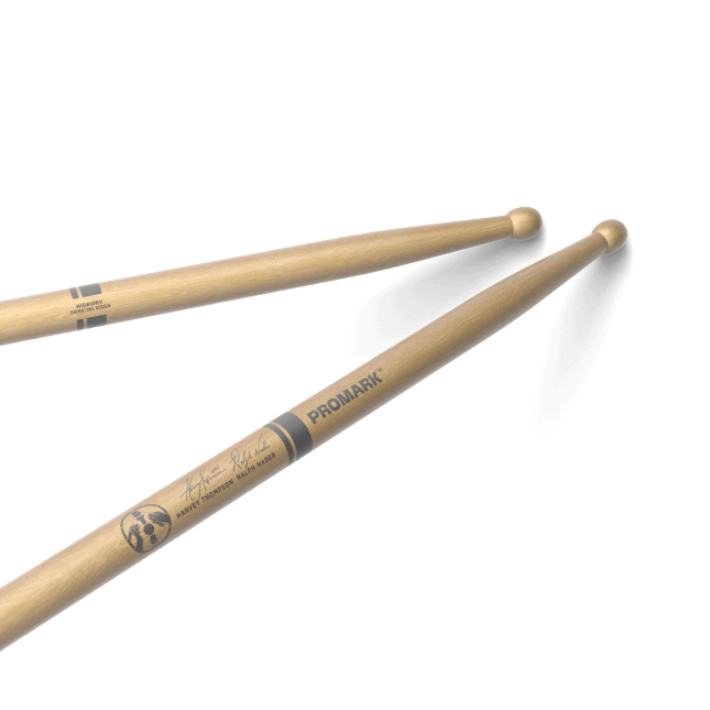 Promark BYOS Hickory Marching Drumstick, Wood Tip