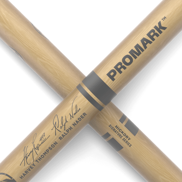 Promark BYOS Hickory Marching Drumstick, Wood Tip