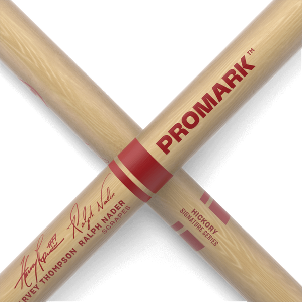 Promark BYOS "Scrapes" Signature Marching Drumstick, Nylon Tip