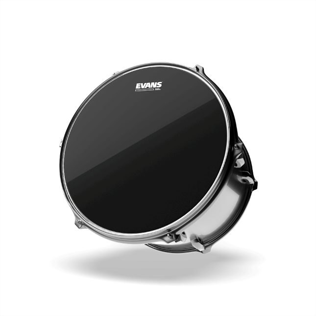 EVANS Black Chrome Tom Batter Drumhead
