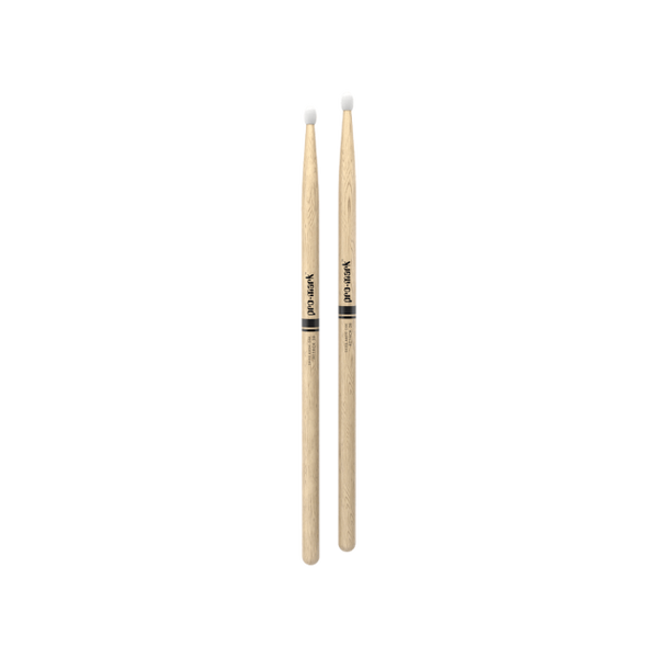 Promark Classic Attack 2B Shira Kashi Oak Drumstick,, Oval Nylon Tip
