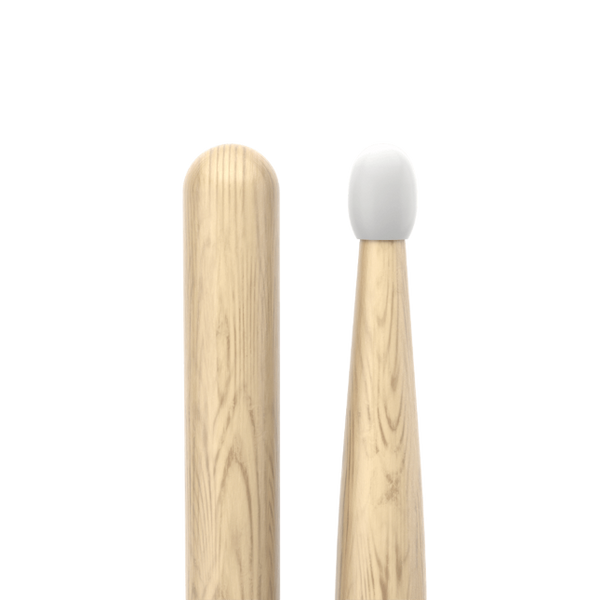 Promark Classic Attack 2B Shira Kashi Oak Drumstick,, Oval Nylon Tip