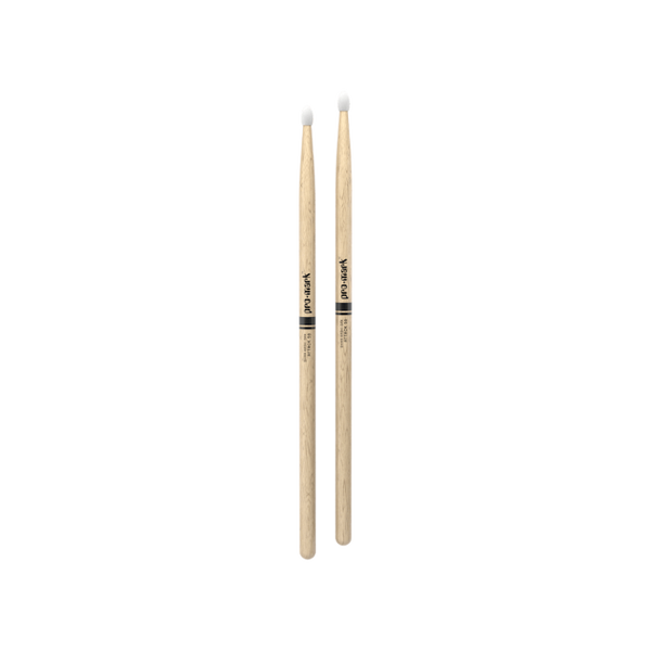 Promark Classic Attack 5B Shira Kashi Oak Drumstick, Oval Nylon Tip