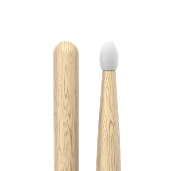 Promark Classic Attack 5B Shira Kashi Oak Drumstick, Oval Nylon Tip