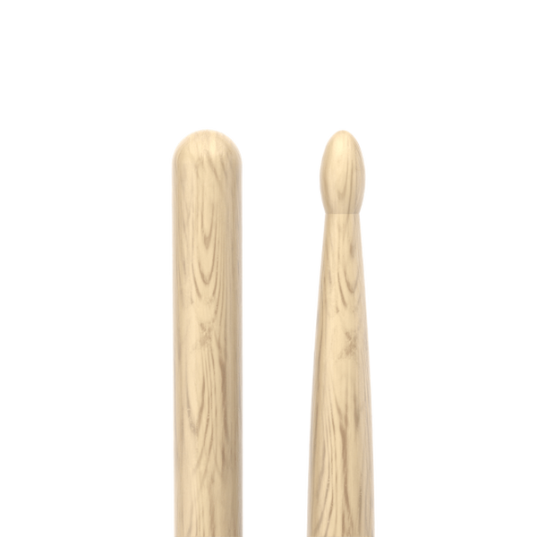 Promark Classic Attack 727 Shira Kashi Oak Drumstick, Oval Wood Tip