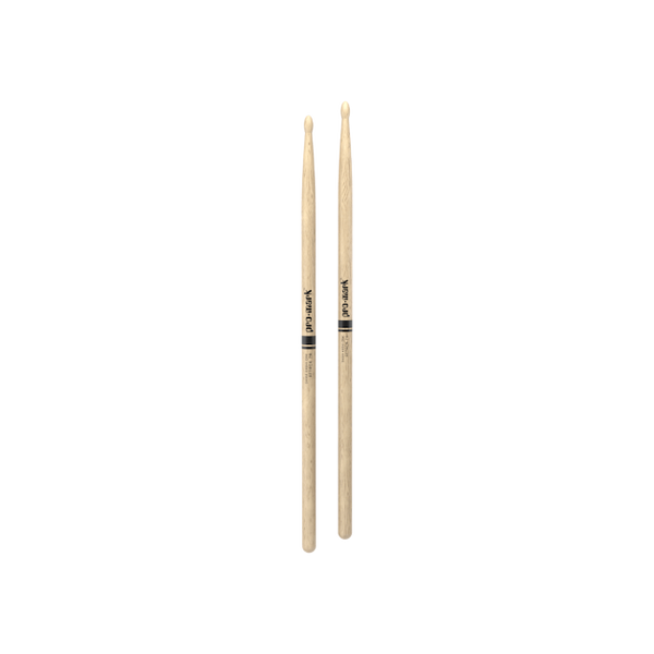 Promark Classic Attack 7A Shira Kashi Oak Drumstick, Oval Wood Tip