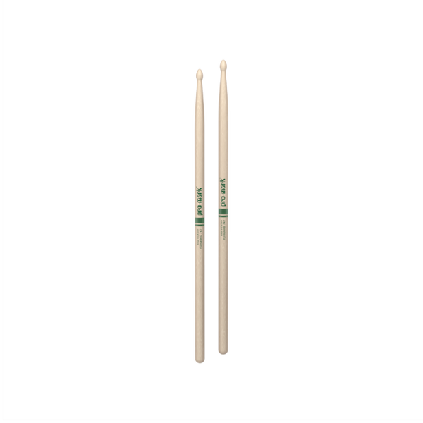 Promark Classic Forward 747 Raw Hickory Drumstick, Oval Wood Tip