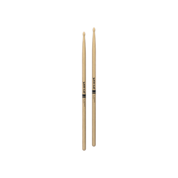 Promark Classic Forward 7A Hickory Drumstick, Oval Wood Tip