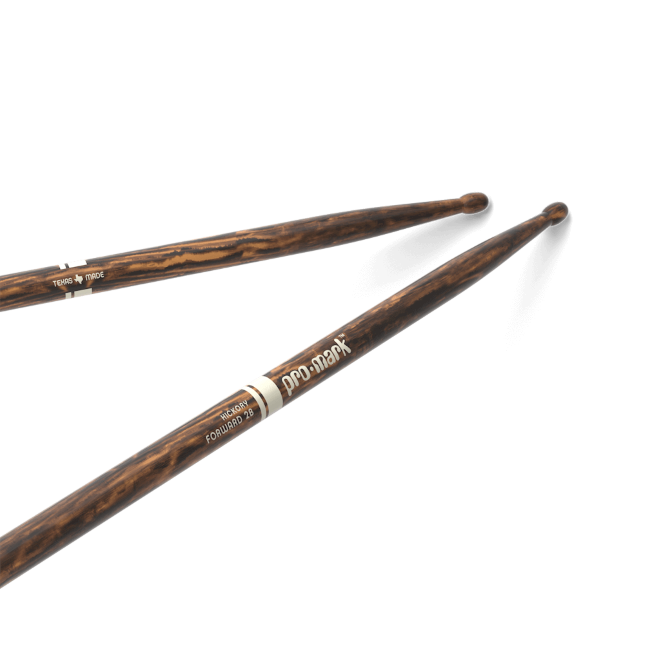 Promark Classic Forward FireGrain 2B Drumsticks - Wood Tip