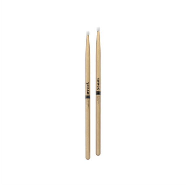 Promark Classic Forward 2B Hickory Drumstick, Oval Nylon Tip