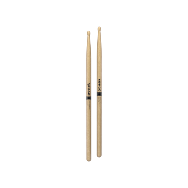 Promark Classic Forward 2B Hickory Drumstick, Oval Wood Tip