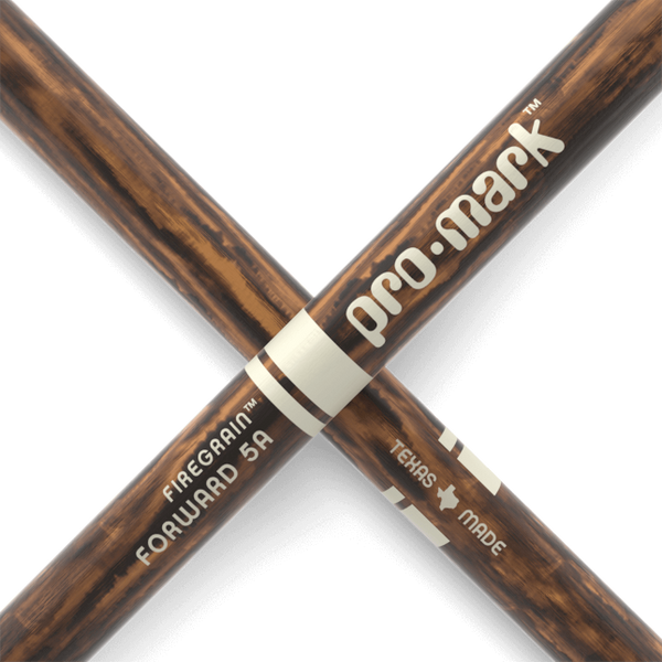 Promark Classic Forward FireGrain 5A Drumsticks - Oval Wood Tip