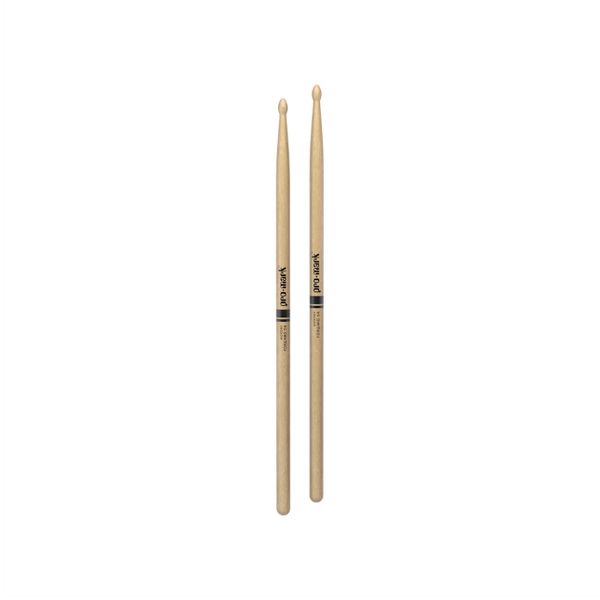 Promark Classic Forward 5A Hickory Drumstick, Oval Wood Tip