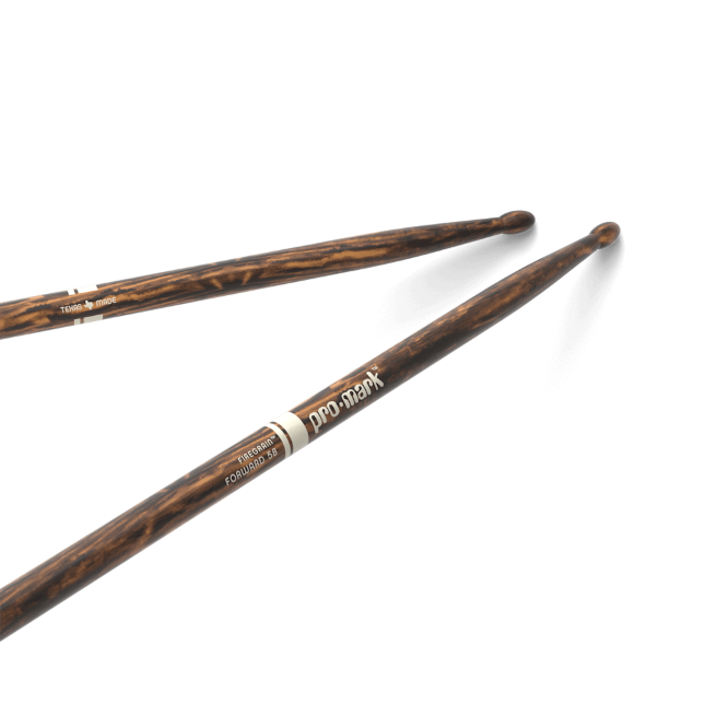 Promark Classic Forward FireGrain 5B Drumsticks - Oval Wood Tip
