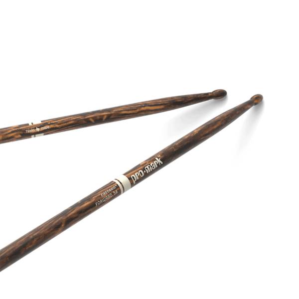 Promark Classic Forward FireGrain 5B Drumsticks - Oval Wood Tip