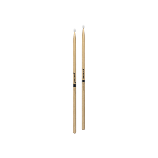 ProMark Classic Forward 7A Hickory Drumstick, Oval Nylon Tip