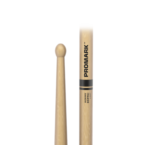 Promark DCPM1i Light Hickory Marching Drumstick, Wood Tip