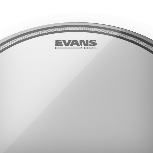 EVANS EC2S Clear Tom Batter Drumhead Pack