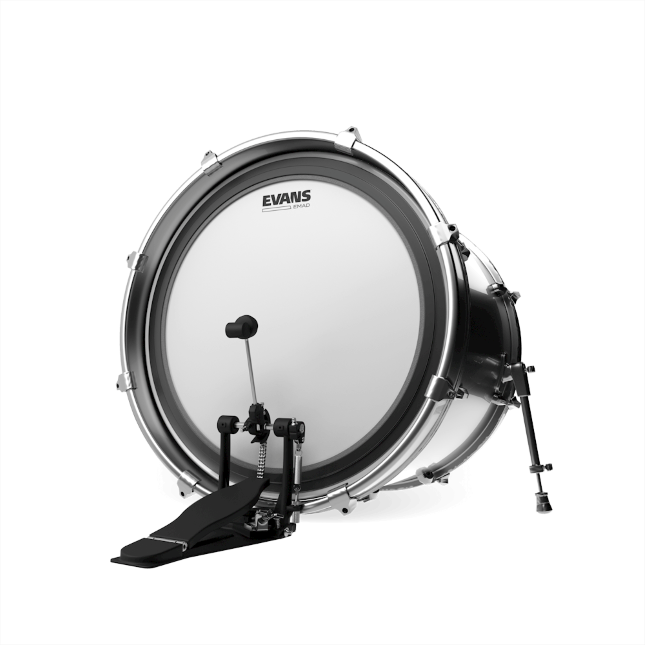 EVANS EMAD Coated Bass Batter Drumhead