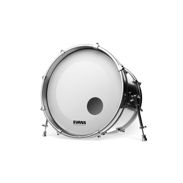 EVANS EQ3 Coated White Bass Reso Drumhead