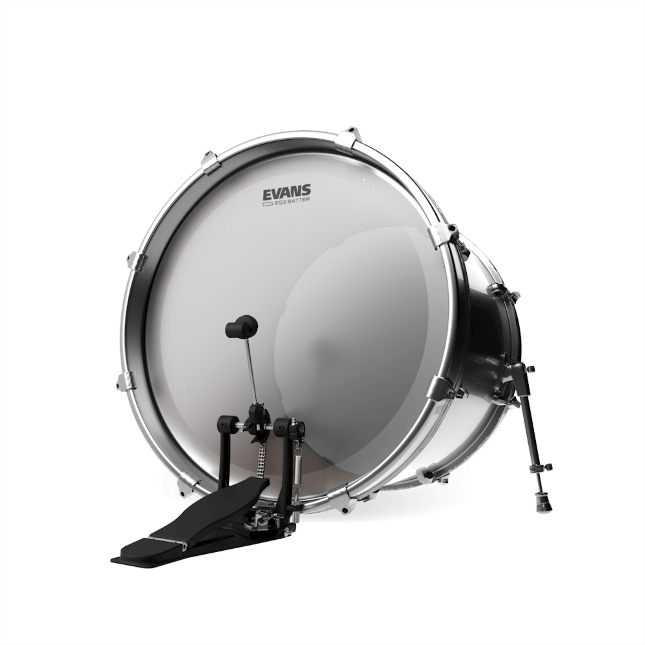 EVANS EQ3 Frosted Bass Batter Drumhead