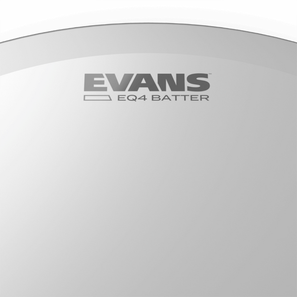 EVANS EQ4 Frosted Bass Batter Drumhead