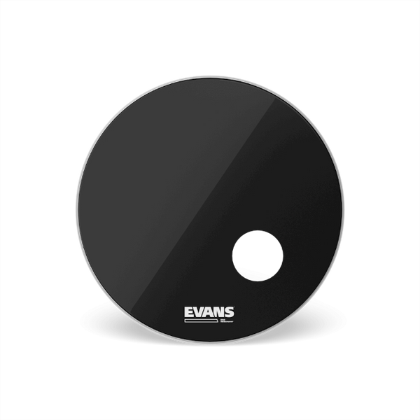 EVANS EQ3 Resonant Black Bass Drum Head