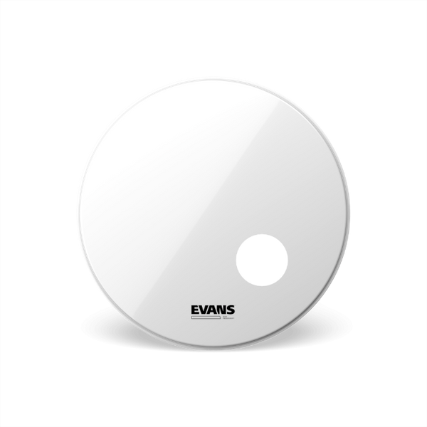 EVANS EQ3 Resonant Smooth White Bass Drum Head