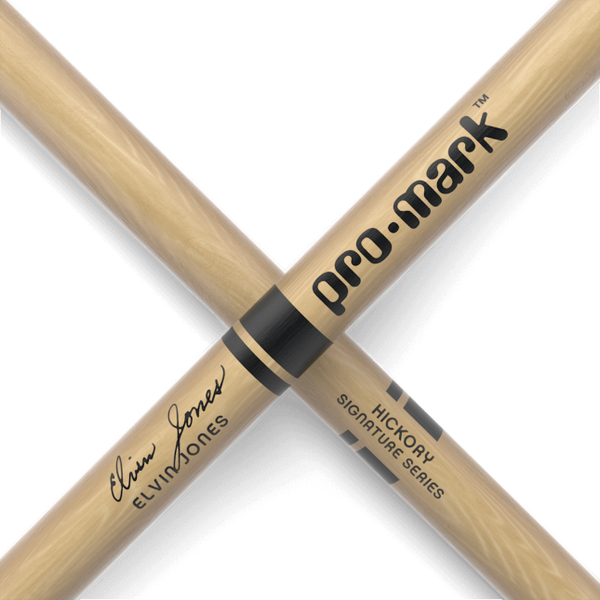 Promark Elvin Jones JZ Hickory Drumstick, Wood Tip