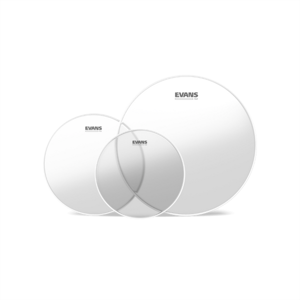EVANS G2 Clear Tom Batter Drumhead Pack