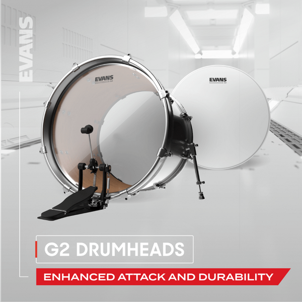 EVANS G2 Clear Bass Batter Drumhead