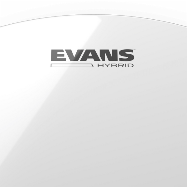 Hybrid White Marching Snare Batter Drumhead