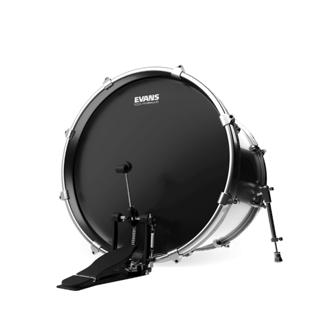 Evans Hydraulic Black Bass Drum Batter Drumhead - 22 Inch