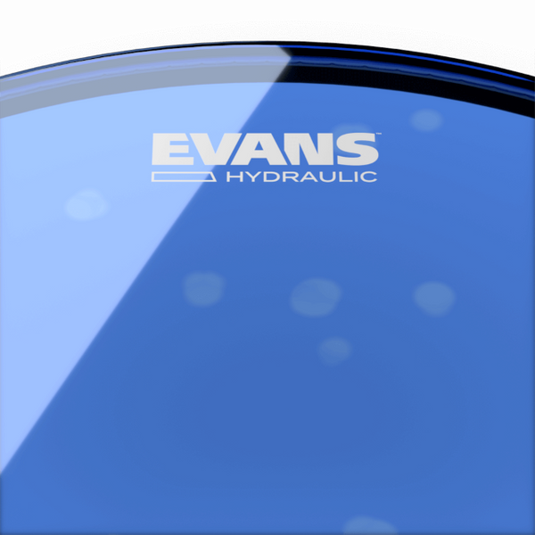 EVANS Hydraulic Blue Bass Drum Batter Drumhead