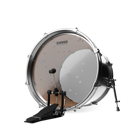 EVANS Hydraulic Glass Bass Drum Batter Drumhead