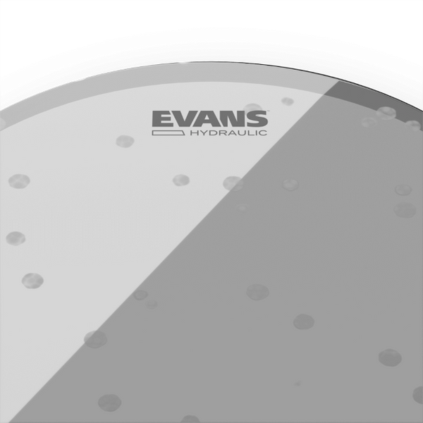 EVANS Hydraulic Glass Clear Tom Batter Drumhead