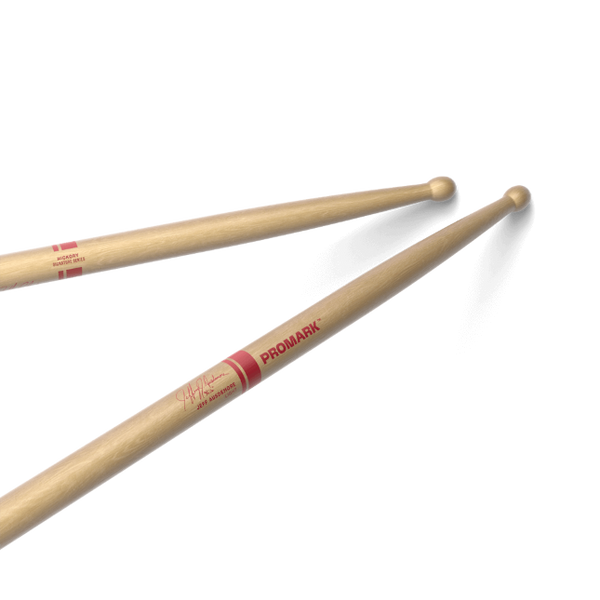 Promark Jeff Ausdemore Light Hickory Marching Drumstick, Wood Tip
