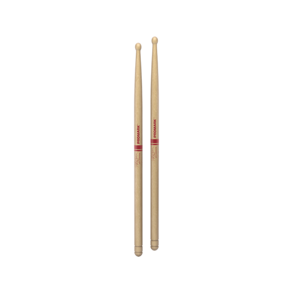 Promark Jeff Ausdemore Light Hickory Marching Drumstick, Wood Tip