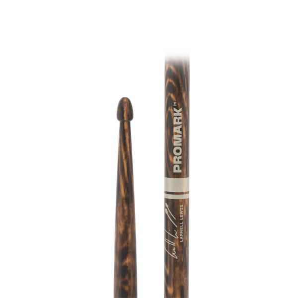 Promark Larnell Lewis Signature FireGrain Hickory Drumstick, Wood Tip