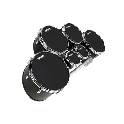EVANS MX™ Black Marching Tenor Drumhead