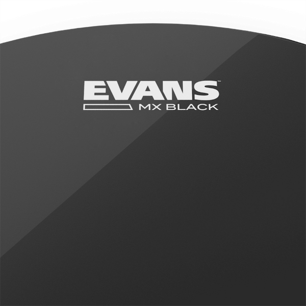 EVANS MX™ Black Marching Tenor Drumhead