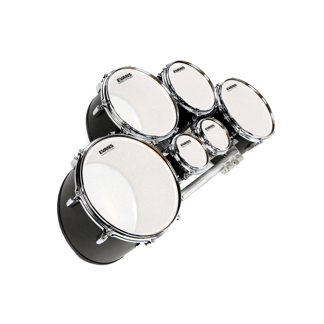 EVANS MX™ Frost Marching Tenor Drumhead